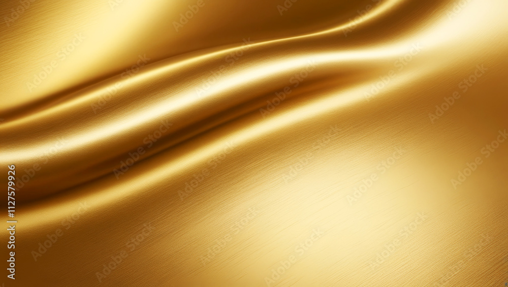 Fototapeta premium Luxurious matte gold background with elegant transitions for creative designs and cards