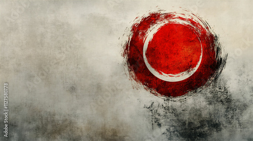 「赤」の象徴描写—グラフィックデザインの美を映し出す驚異的なシーン generative ai