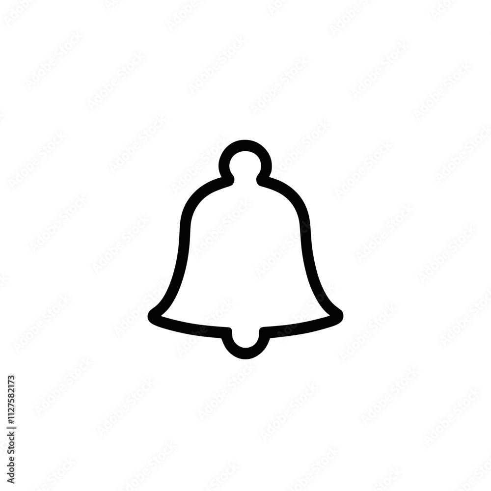 Bell Icon Representing Notifications, Alerts, and Alarms - Perfect for Communication and Reminder Applications Bell Icon Representing Notifications, Alerts, and Alarms - Perfect for Communication and Reminder Applications