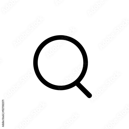 Magnifying Glass Symbol for Search, Exploration, and Investigation