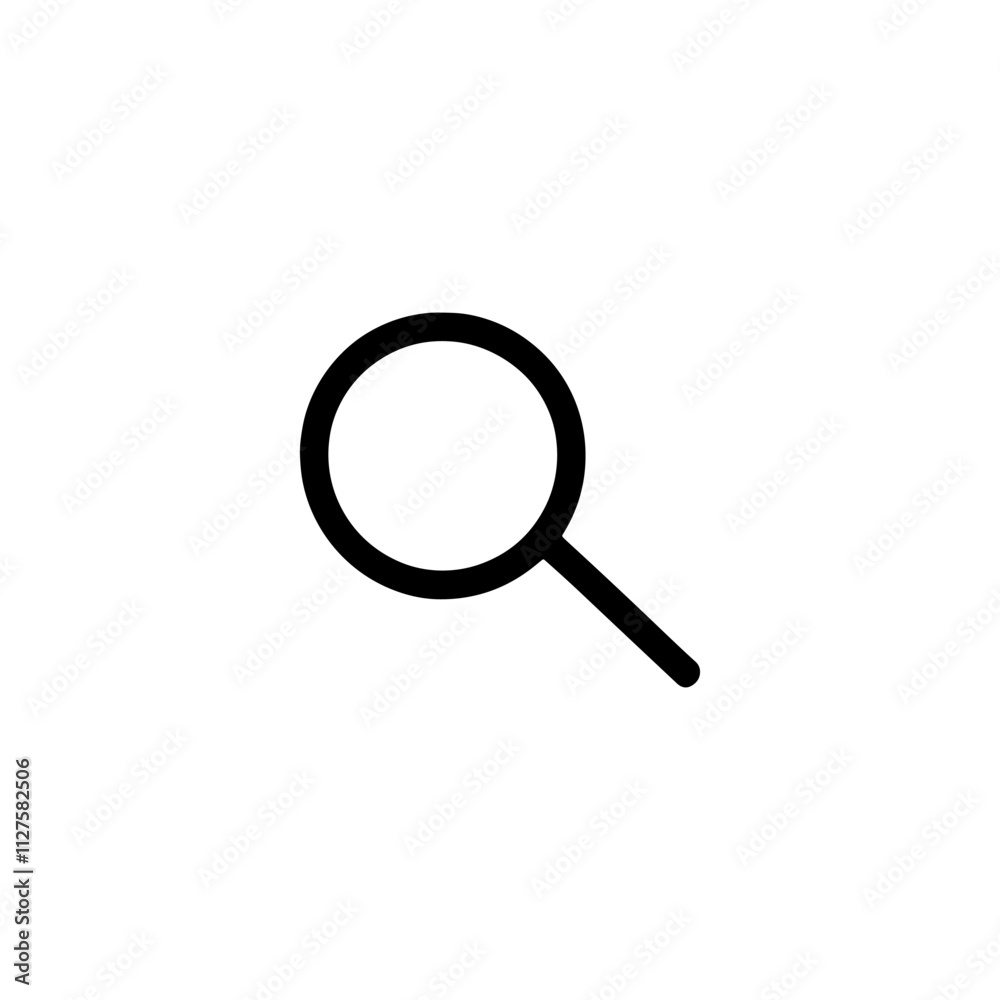 Search Icon for Exploring, Finding, Researching, and Zooming in on Details Search Icon for Exploring, Finding, Researching, and Zooming in on Details