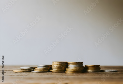 stack of coins