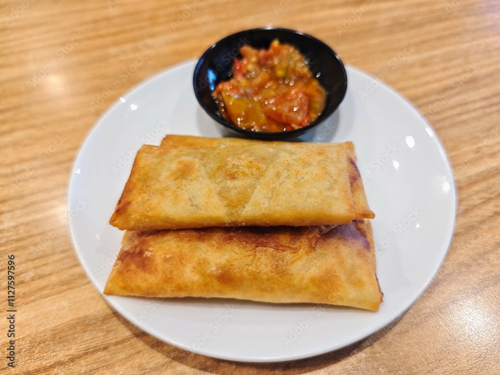 Seafood spring rolls Seafood spring rolls