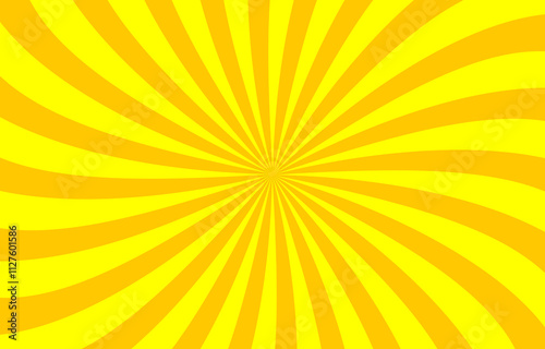 Curved concentrated line background material