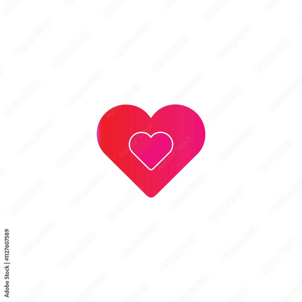 red heart isolated on white background red heart isolated on white background
