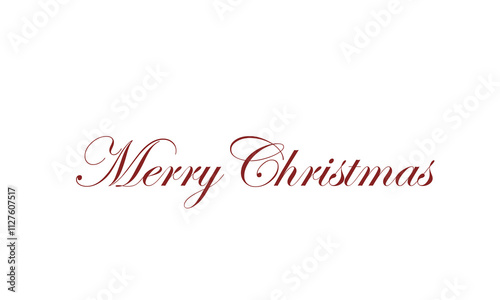 merry christmas lettering