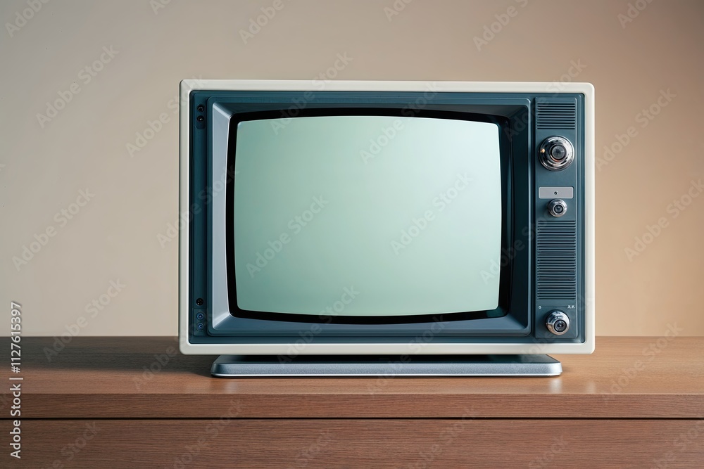 Classic TV Monitor with Transparent Background Ideal for Presentations Classic TV Monitor with Transparent Background Ideal for Presentations