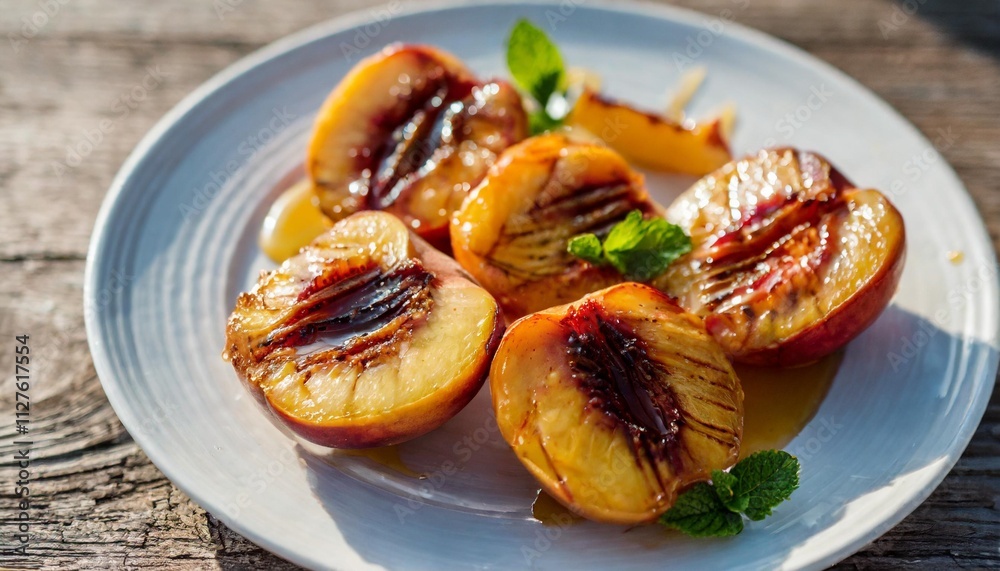 Honey-Glazed Grilled Peaches: A Trendy Summer Delight Honey-Glazed Grilled Peaches: A Trendy Summer Delight