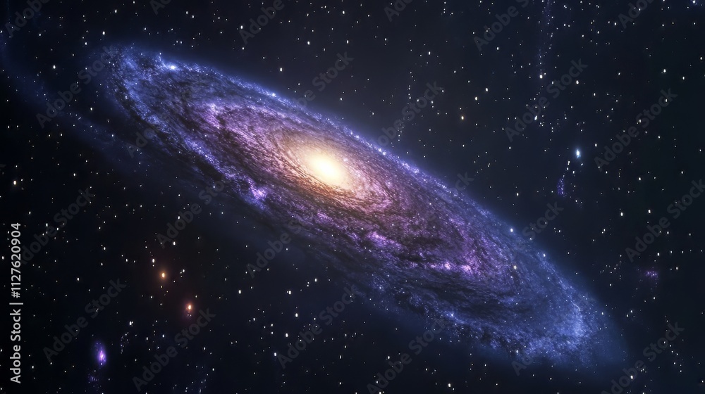 A dark blue background with stars and a purple galaxy, a space background with stars in the night sky. space background. Ultra realistic. Photorealistic A dark blue background with stars and a purple galaxy, a space background with stars in the night sky. space background. Ultra realistic. Photorealistic