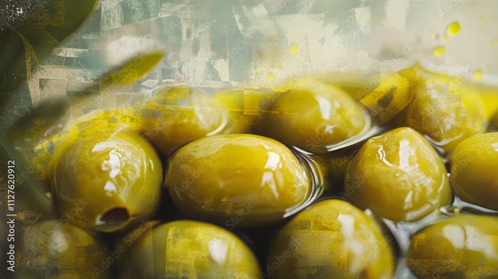A double exposure reveals the hidden beauty of pickled olives. photoshop textures. Ultra realistic. Photorealistic A double exposure reveals the hidden beauty of pickled olives. photoshop textures. Ultra realistic. Photorealistic