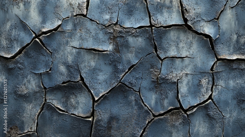 Cracked and weathered blue paint creates intricate abstract patterns. photoshop textures. Ultra realistic. Photorealistic Cracked and weathered blue paint creates intricate abstract patterns. photoshop textures. Ultra realistic. Photorealistic