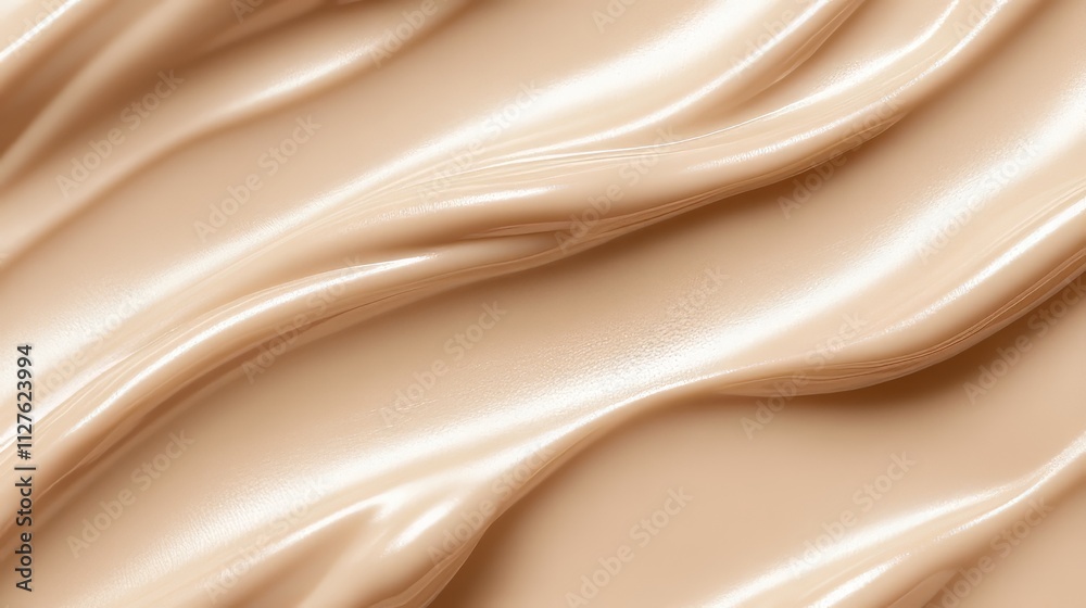 Minimalistic creamy beige texture with soft lines ideal for cosmetic product advertising in a high-quality close-up view. photoshop textures. Ultra realistic. Photorealistic Minimalistic creamy beige texture with soft lines ideal for cosmetic product advertising in a high-quality close-up view. photoshop textures. Ultra realistic. Photorealistic