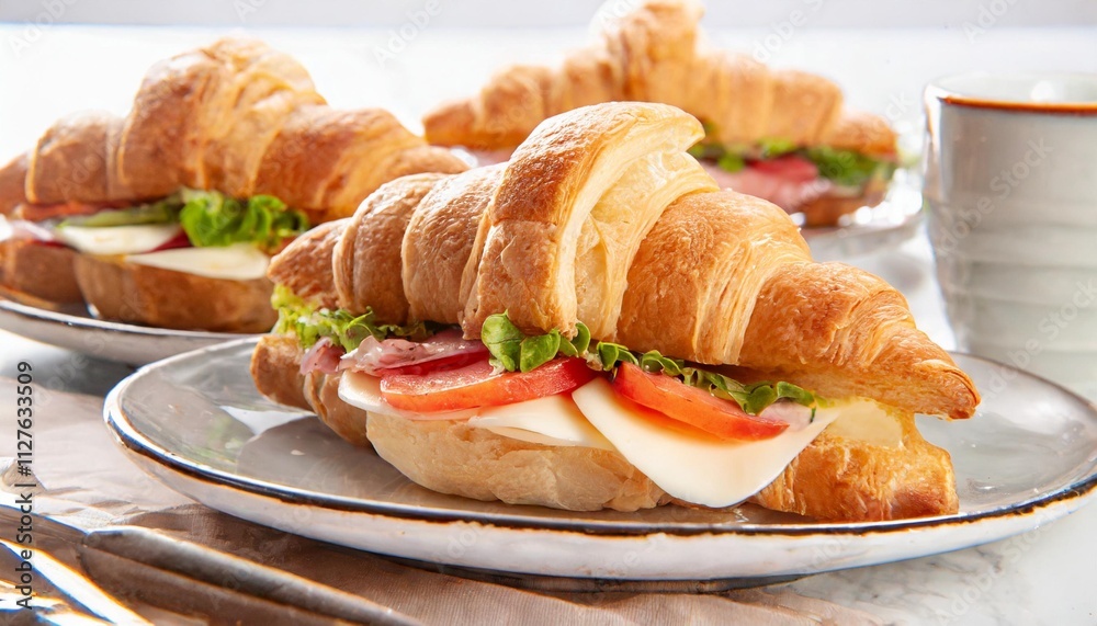 Stuffed Croissant Sandwiches: A Sophisticated Trend