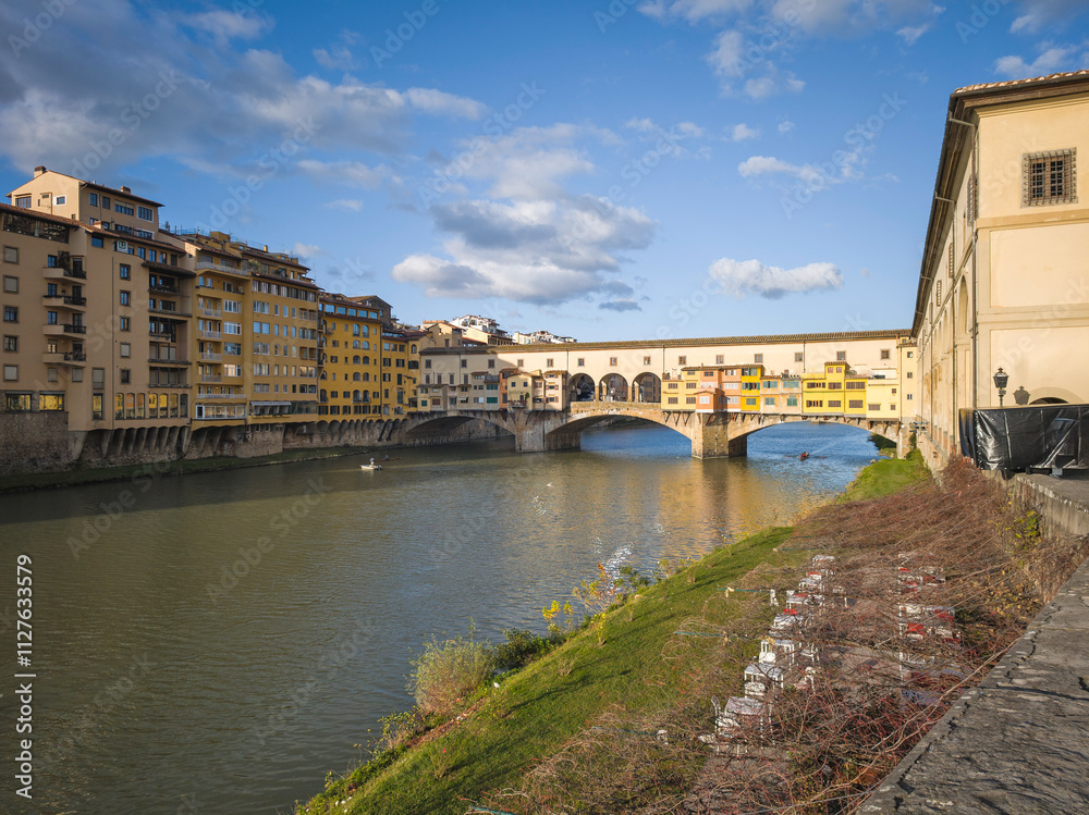 Obraz premium The Old Town of city of Florence, Tuscany Region, Italy