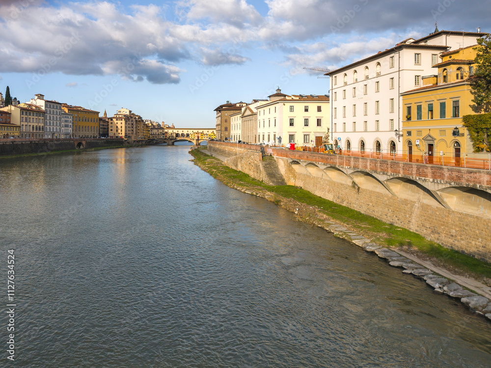 Fototapeta premium The Old Town of city of Florence, Tuscany Region, Italy