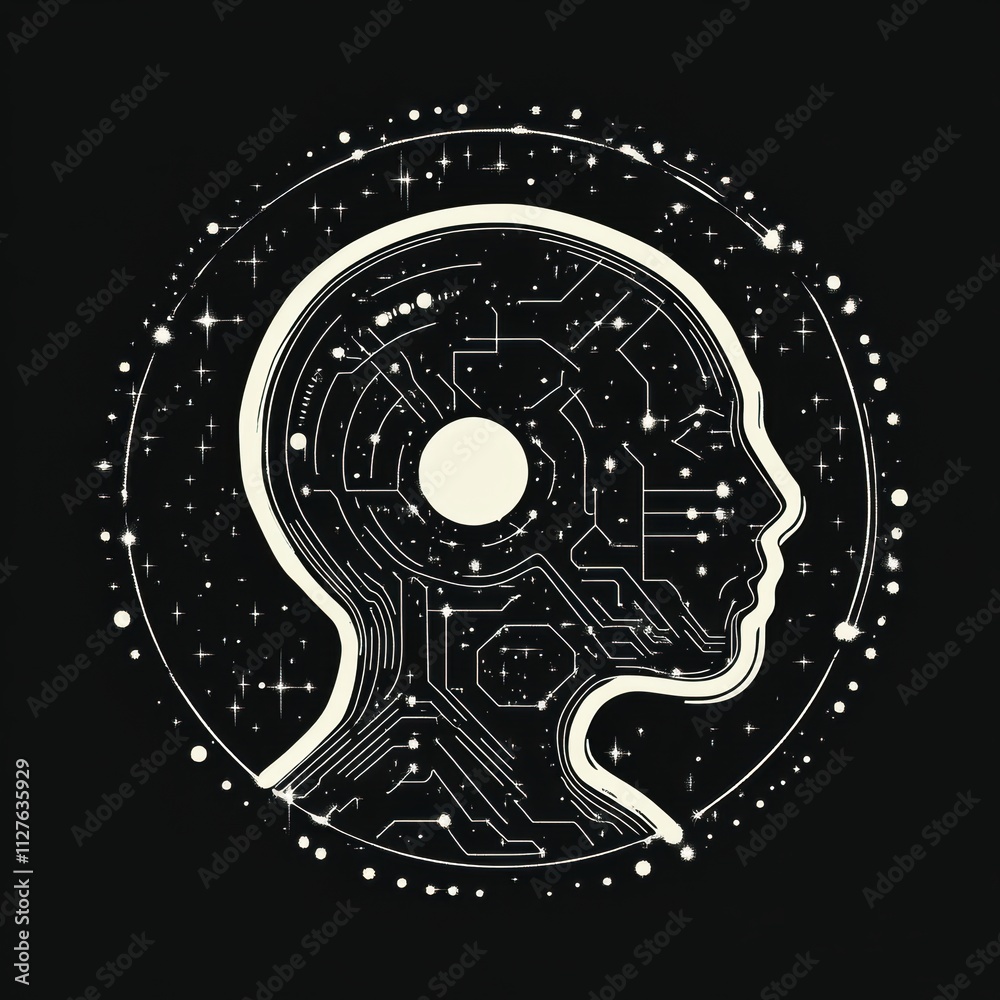 Naklejka premium Artificial intelligence logo --stylize 300 --v 6.1 Job ID: 422d6229-8e2b-4392-a135-7b3288c0468e