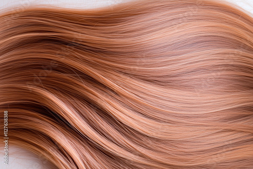 Light Reddish-Brown Hair Texture