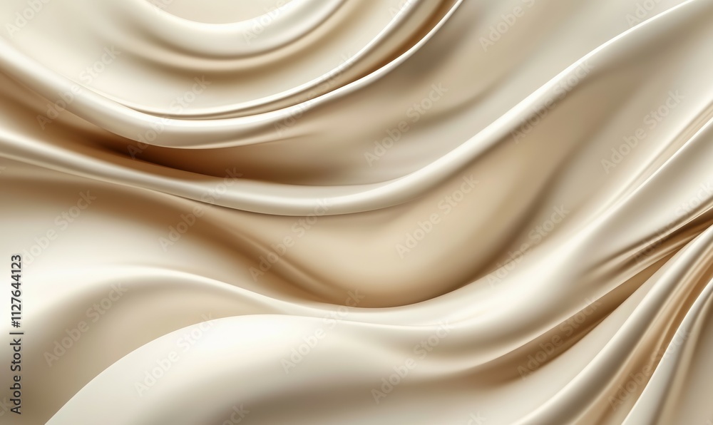 Obraz premium Rippled wave background, silky textures, smooth gradient transitions,