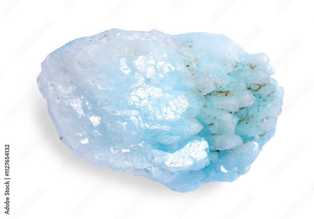 Beautiful crystal isolated on white. Natural gemstone Beautiful crystal isolated on white. Natural gemstone