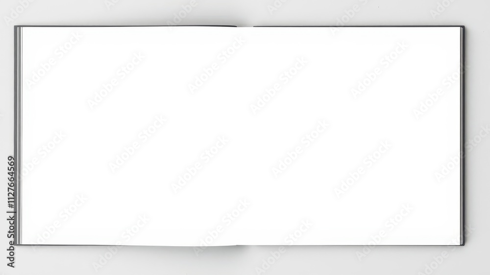 Modern photo album layout with sleek grey accents and clean lines, clean, grey accents Modern photo album layout with sleek grey accents and clean lines, clean, grey accents