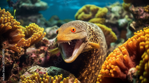 Moray eel photo