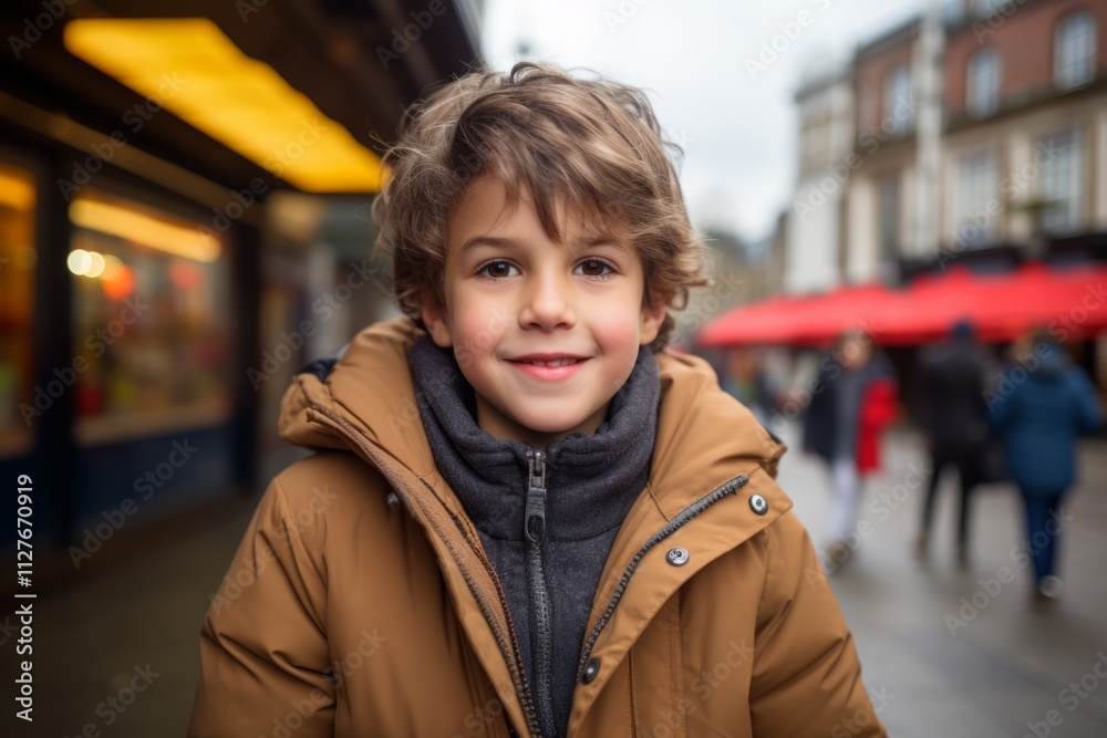 Portrait of a cute little boy in the city. Shallow depth of field. Portrait of a cute little boy in the city. Shallow depth of field.