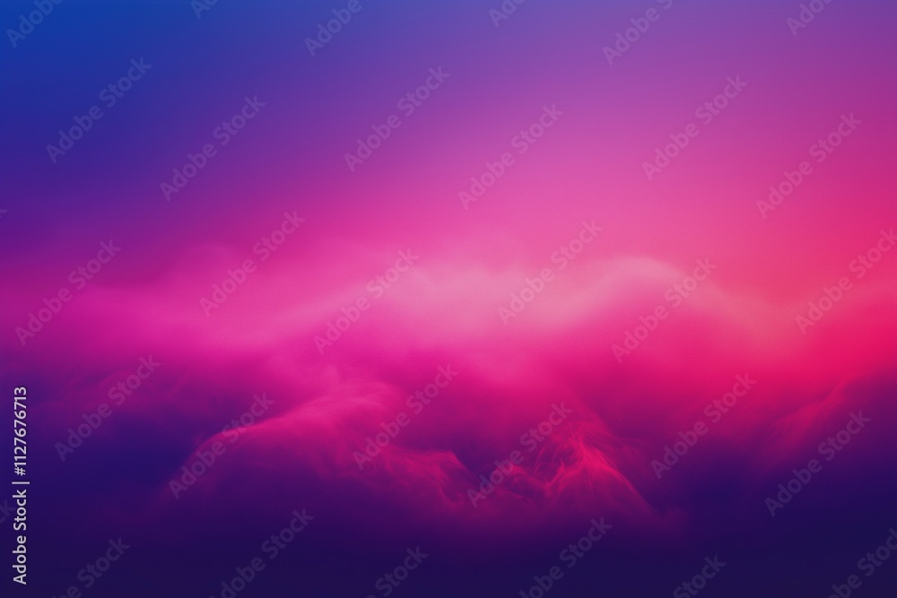 Obraz premium Gradient background featuring PANTONE 17-1230 TCX creates a vibrant atmosphere in a serene and colorful setting