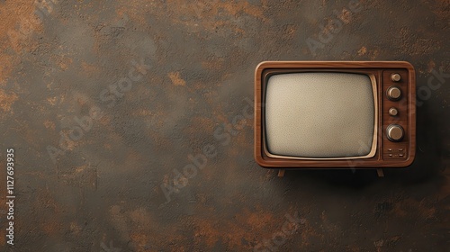 Vintage lifestyle 80s-90s tv classic design wooden craftsmanship photo