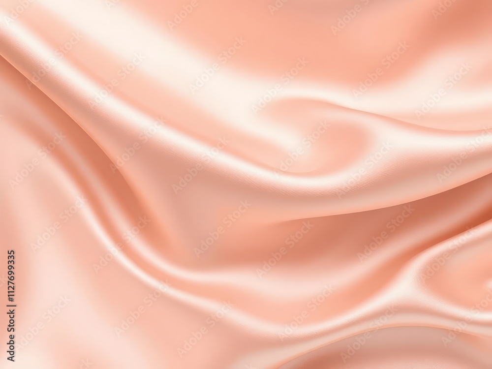 Fototapeta premium Smooth and luxurious silk satin fabric texture background, material, smooth