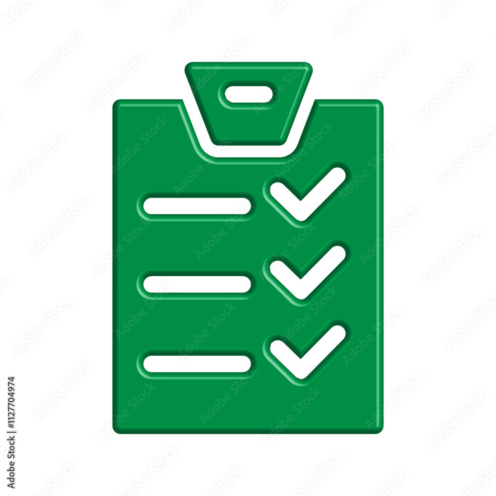 Checklist icon design template Checklist icon design template