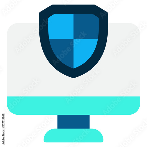 Computer Security Shield Icon