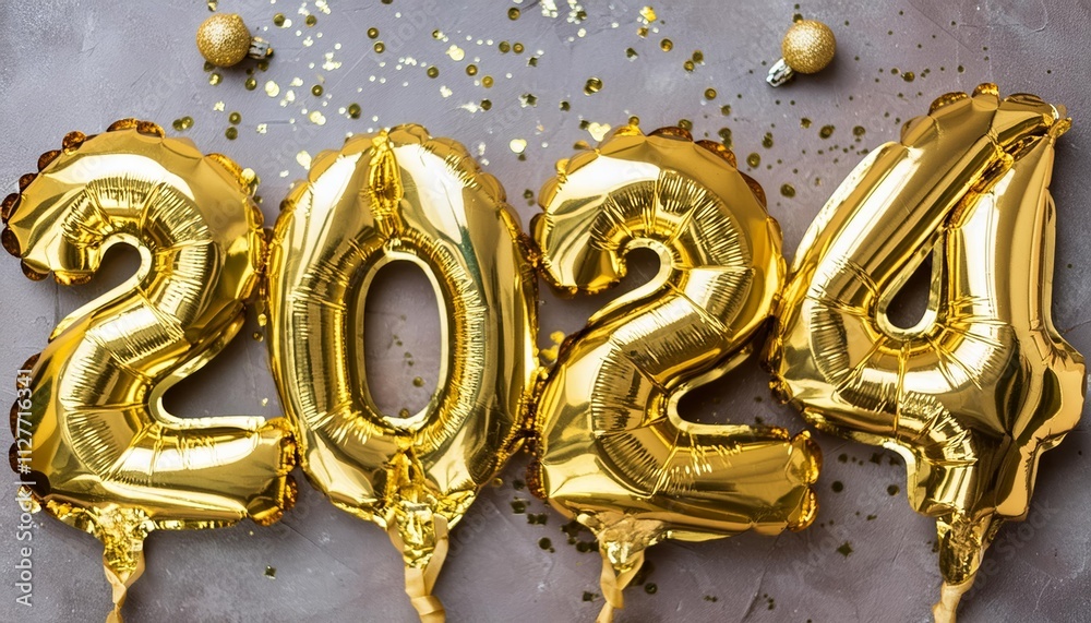 Golden Foil Balloons: Celebrate the New Year with Elegance and Style - Perfect for Parties, Events, and Festive Gatherings to Welcome the Arrival of ! Golden Foil Balloons: Celebrate the New Year with Elegance and Style - Perfect for Parties, Events, and Festive Gatherings to Welcome the Arrival of !