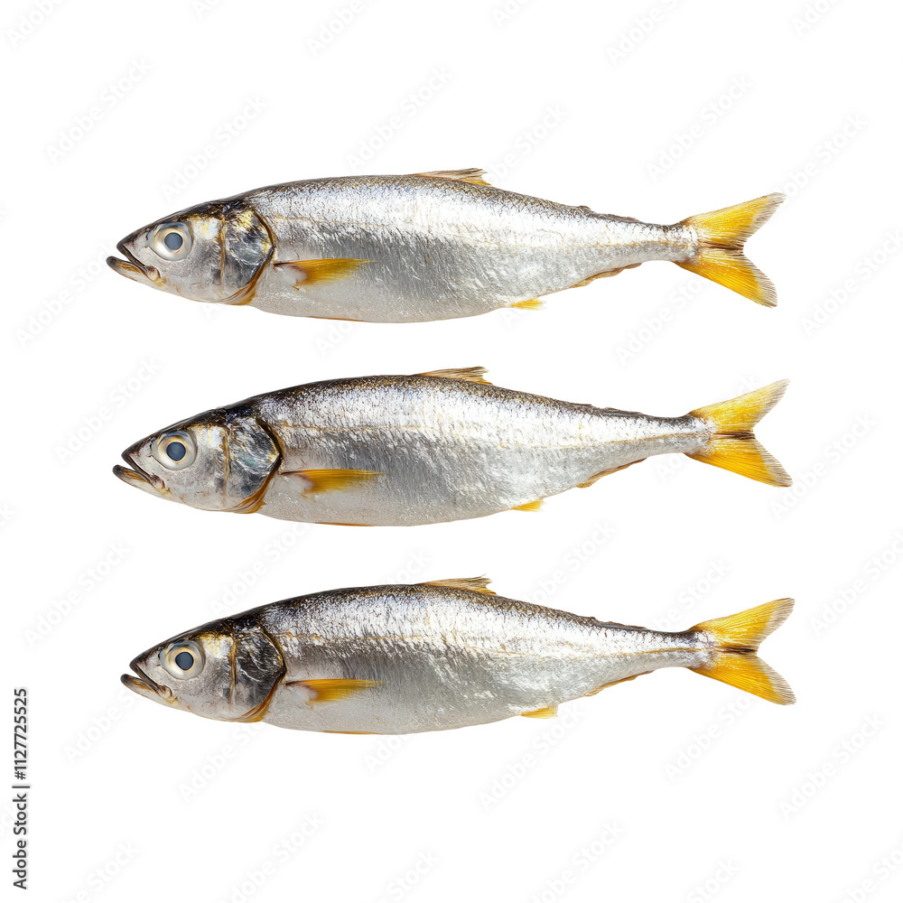 Fresh Fish Isolated on a Transparent Background Fresh Fish Isolated on a Transparent Background