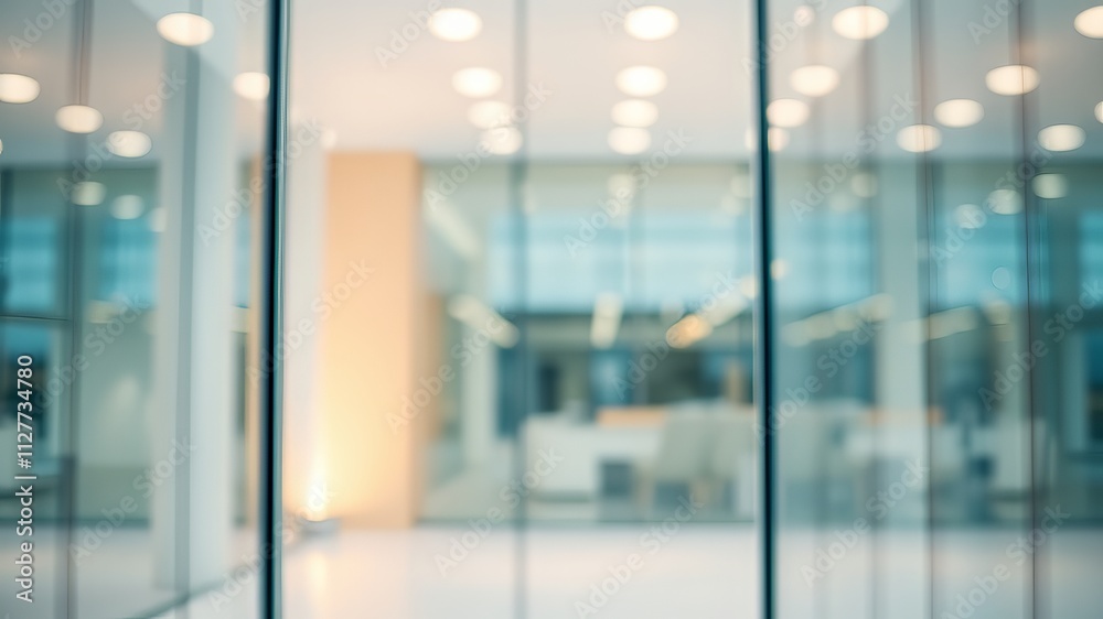 Abstract Glass Wall Modern Building - AI Photo, Sharp Colors, Depth, Mood Abstract Glass Wall Modern Building - AI Photo, Sharp Colors, Depth, Mood