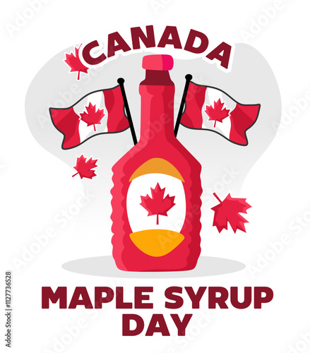 Happy Canada Maple Syrup Day with delicious maple syrup