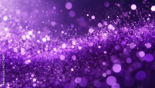 Stunning Abstract Purple Sparkle Particles Background - A Dreamy and Enchanting Visual Experience Perfect for Creative Projects, Digital Art, and Graphic Design