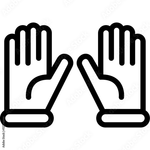 Medical Gloves Icon