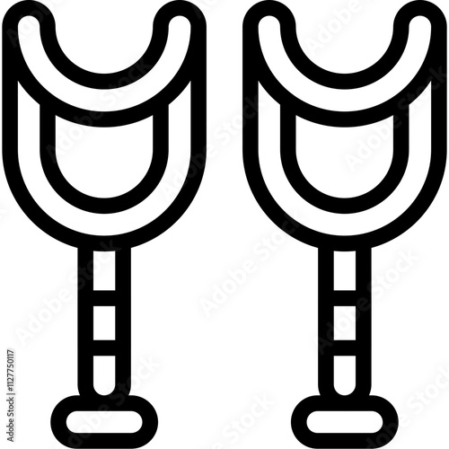 Crutches Icon