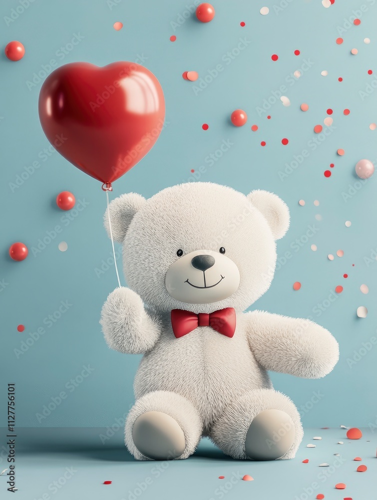 Teddy Day Poster design, realistic, HD, copy space Teddy Day Poster design, realistic, HD, copy space