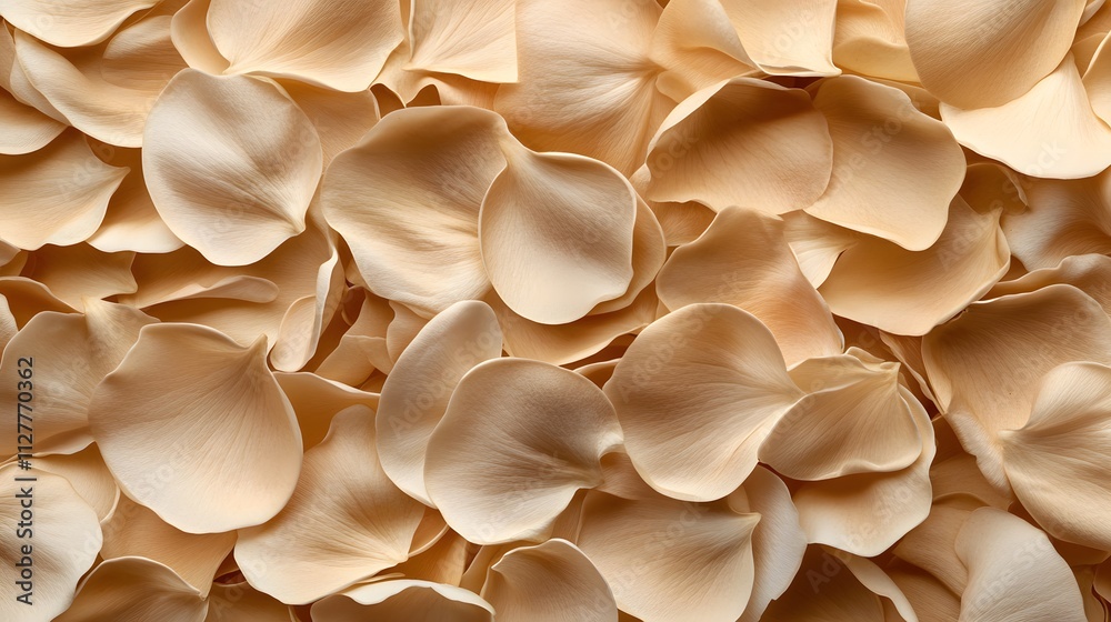 A close-up view of delicate, creamy flower petals arranged in a soft, textured pattern. A close-up view of delicate, creamy flower petals arranged in a soft, textured pattern.