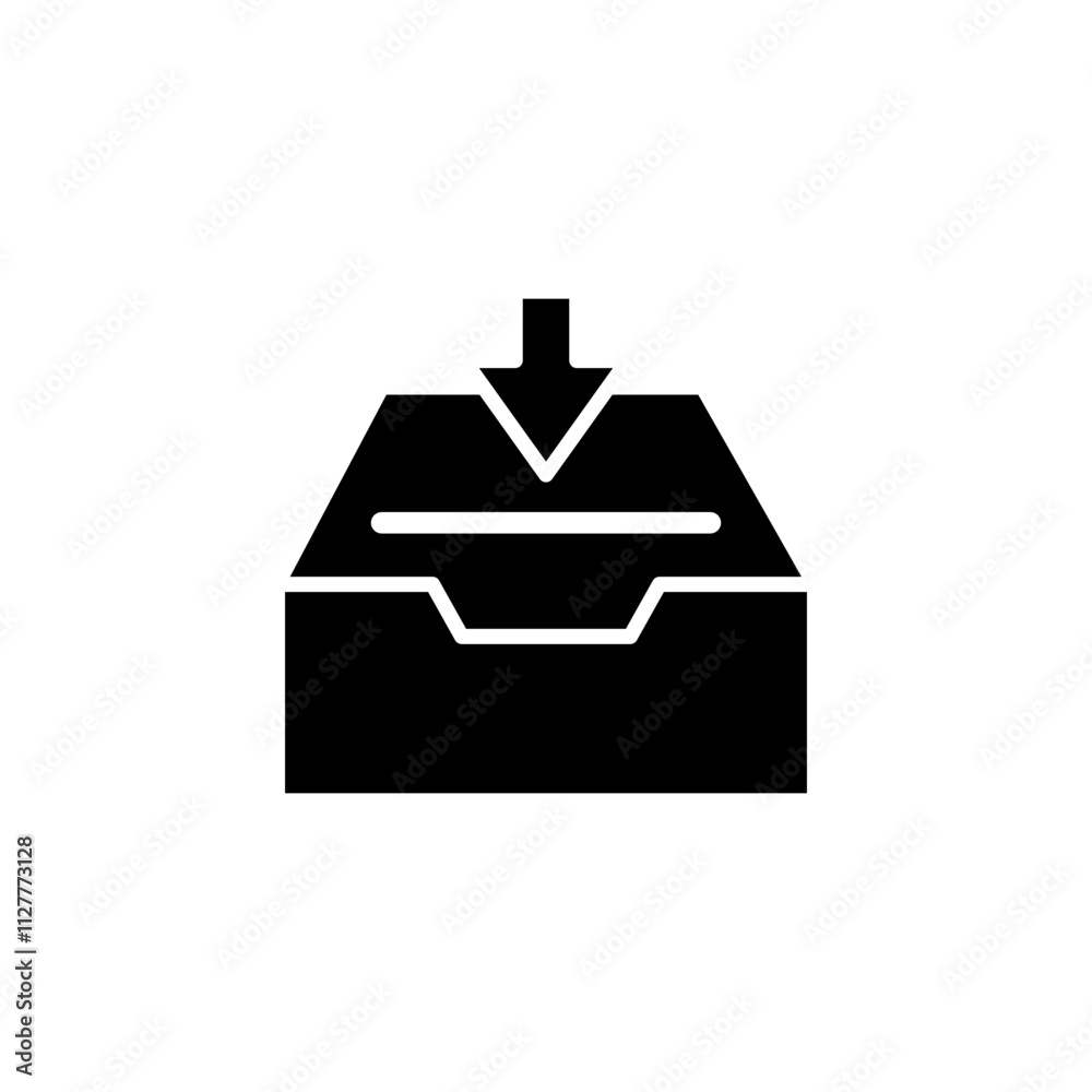 Archive folders icon logo design. Document vector icon. Archive storage icon. Archive folders icon logo design. Document vector icon. Archive storage icon.