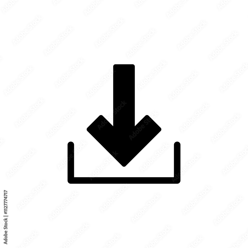 Download icon logo design. Download sign and symbol Download icon logo design. Download sign and symbol