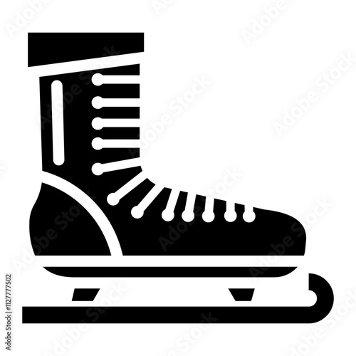 ice skate Solid icon