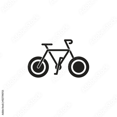 Bicycle icon Thin line art collection