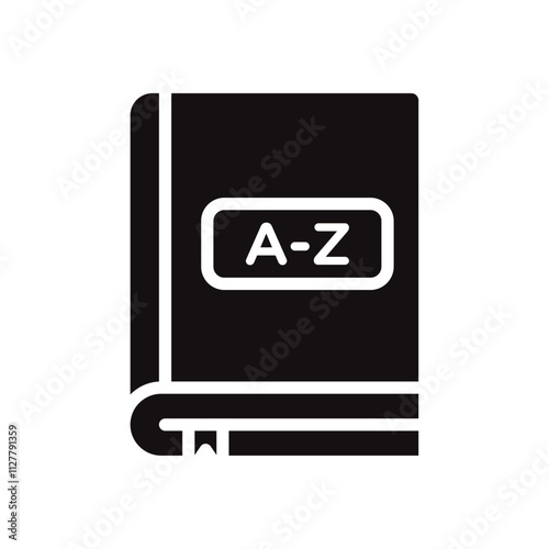Dictionaries icon Thin line art collection