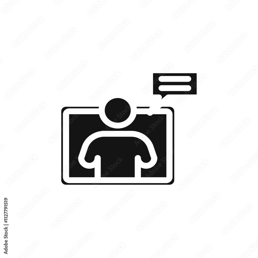 E learning icon Thin line art collection E learning icon Thin line art collection