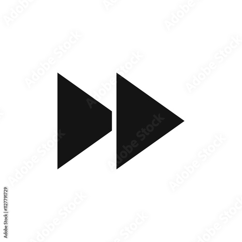 Free Download Fast forward icon Thin line art collection - GFXLoad