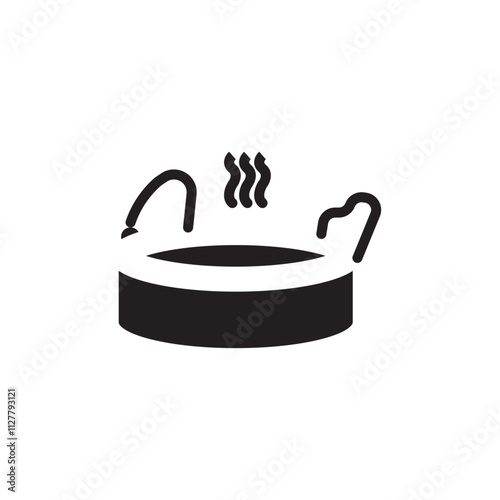 Onsen icon Thin line art collection