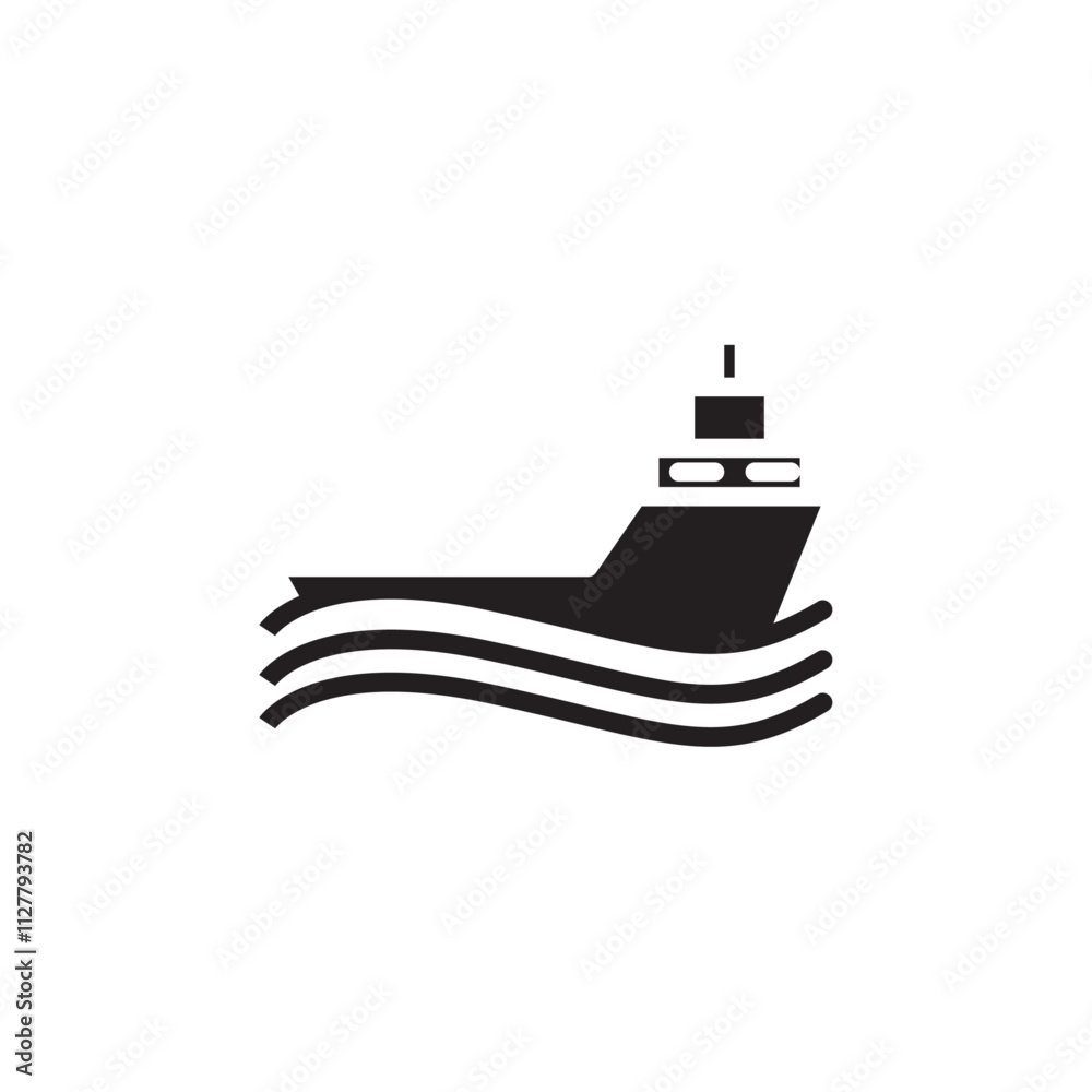 Ship icon Thin line art collection Ship icon Thin line art collection