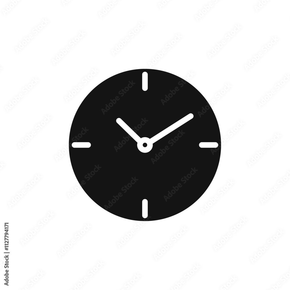 Time clock icon Thin line art collection Time clock icon Thin line art collection